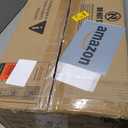 65 Inch Ceiling Fan No Light with Remote, Black Large Ceiling Fan Without Light with Quiet Reversible DC Motor, 6-Speeds, 8 Blades, Indoor/Outdoor Modern Ceiling Fans for Patios, Living Room, Garage