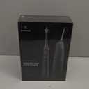 2-1 Oral Clean Kit- Water Dental flosser & Electric Toothbrush Combo- Brushing & Flossing- for Teeth Cleaning and Gum Health (Black)