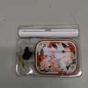 Inesore for AirPods Pro 3 Case 2025 with Lock, for Women Girly Floral Cute Case Compatible with Apple Airpods Pro 3rd Generation Cover, with Phone Stand,Keychain & Cleaner Kit -White Peony