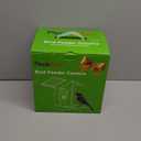 Bird Feeder with Camera Solar Powered, AI Identify & Auto Capture with 32GB Card, 2K HD Live Video Smart Bird Feeder Camera Instant Notifications in Backyard, Gift for Bird Lovers (Green)