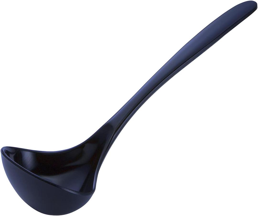 11.25-Inch Melamine Soup Ladle, Cobalt Blue