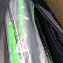 Golf Putting Game Set, Portable Green Mat with 2 Putter, 2 Ball, Cups, Bag, 100“x17"