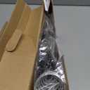 Joiedomi Christmas Tree Toppers, Glitter Silver Star Tree Topper Lighted with Warm White LED Lights for Xmas Tree Decorations, Holiday Party Indoor Decor