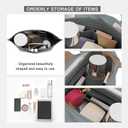 Felt Purse Organizer Insert for Longchamp Le Pliage M Handbag Insert (Light Grey, Medium)