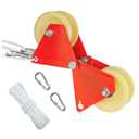 90 Degree Adjustable Corner Edge Protector | M Size(80 * 60mm), Lifting Pulley System Around Corner, Rope Block and Tackle Pulley System for Lifting Heavy Objects