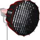 GVM 24"/60cm Soft Boxes Lighting Bowens Mount, Parabolic Softbox Quick Release Compatible with PRO-SD200B/ SD300B/SD400B/SD500B/SD650B/ and Other Bowens Mount Light, Softbox for Studio Photography