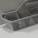 ForeverPRO WD28X10128 Dishwasher Silverware Basket Replacement - Durable Dishwasher Basket, Compatible with GE Dishwasher Silverware Basket - Flaps Open Design, 5 Spaces
