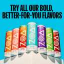 ZOA Energy Sugar Free Energy Drinks With Electrolytes For Hydration, Lemon Lime - 12 Fl Oz (12-Pack) (EXP 10/13/26)