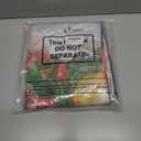 VitalCozy Christmas Garage Door Cover with LED String Light 6x13ft Red Large Xmas Garage Door Banner Backdrop Decoration Outdoor Lighted Merry Christmas Happy New Year Holiday Party Mural Cover Decor