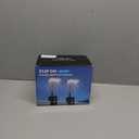 Clip On Solar Lights Outdoor, Motion Sensor Outdoor Lights, 92 LEDs 600LM Solar Fence Lights Outdoor Waterproof,Security Lights for Fence, Deck, Gutter (2, Clamp/Black/6000K)