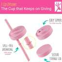 Elk and Friends Kids + Toddler Glass Cups | The Original 12oz Glass Mason Jar with Sleeves + Lids | Silicone Straws + Stopper | Smoothie Cup | Food Storage | Spill Resistant | Dishwasher Safe | 4 Pack