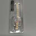 MioHHR Slim Metal Band Compatible with Apple Watch Band 42mm(Series 11 10) 41mm(Series 9 8 7) 40mm(Series 6 5 4 SE3/2/1) 38mm(Series 3 2 1),Stainless Steel iWatch Bands for Women,Silver/Gold