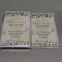 Karenhi 100 Pcs Magnetic Picture Frame Bulk, 4 x 6 in Magnetic Photo Frames for Refrigerator Fridge, Clear Photo Sleeves with Inserts, White Magnet Picture Holders for Wedding Party