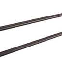 #304 Stainless Steel Double Towel Bar,Optional Different Length to installate (Oil Rubber Bronze, Double Towel bar)