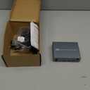 USB C KVM Switch 4K@60Hz,Dual Monitor USB C HDMI DP KVM Switch for 1 PC and 1 Laptop Sharing 2 Monitor and 4 USB3.0 Devices, PD Power for Laptop with Wired Remote Control and USB Cables Included (Silver)