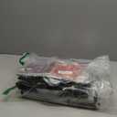 Keten Christmas Ornament Storage Boxes with 8 Individual Trays, Fits 128 Holiday Ornaments 3-Inch, Christmas Ball Accessories Container with 48 Dividers, Dual Zippered Closure, 600D Oxford (Grey)