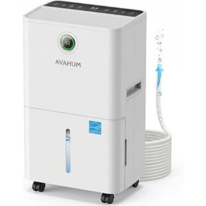 150 Pint 2026 Energy Star Dehumidifier for Basement with Pump,7000 Sq.Ft Commercial Dehumidifier with Drain Hose for Home, Industrial Large Rooms 2.12 Gal Tank,24H Timer