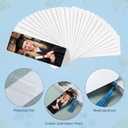 Fumete 30 Pcs Sublimation Blank Bookmark Heat Transfer Metal Aluminum 2026 Graduation Gifts DIY Graduation Bookmark with Hole and Colorful Tassels for Grad Gifts Birthday Wedding