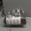 LAMIT Linen Curtains 90 Inch for Living Room, Back Tab and Rod Pocket Linen Textured Farmhouse Curtains Light Filtering Drapes for Bedroom/Dining Room, Dark Brown, Set of 2, 52 x 90 Inch