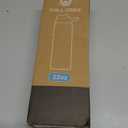 Chill Oasis Water Bottle | Compatible With Popular Flavor Cartridges | BPA Free, Leak Proof, Double-Walled Vacuum Insulated Stainless Steel, and Dishwasher Safe | Cold for 24 Hours (Aura, 22oz)