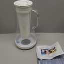 LifeStraw Home Water Pitcher, 7-Cup, White, Glass with Silicone Base, White, for Everyday Protection Against Bacteria, Parasites, Microplastics, Lead, Mercury, PFAS and a Variety of Chemicals