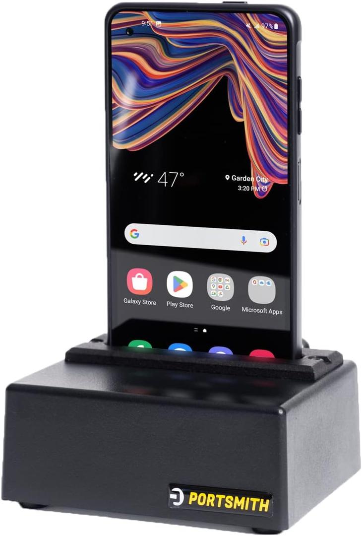 Charging Dock for Samsung XCover 6 Pro and XCover 7 Pro (Different Than XCover Pro): Portsmith PSD1XC6P-01
