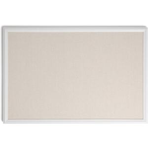 U Brands Farmhouse Board (Linen Pin Board, 30" x 20")