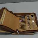 Tunisian Crochet Hooks Set-12 Hooks(3mm-10mm) Aluminium Interchangeable Crochet Hooks with Cable,Ergonomic Grips Afghan Crochet Knitting Needles for Crocheting Stainless (26)