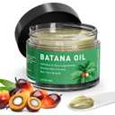 Batana Oil for Hair Growth - 100% Raw Batana Oil Paste from Honduras, Prevents Hair Loss, Enhances Thickness, Repairs Split Ends, Pure Hair Growth oil for Women & Men 4.23 oz