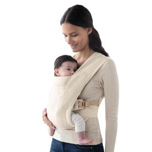 Ergobaby Embrace Baby Carrier Newborn to Toddler - Lightweight Ergonomic Baby Carriers - Cozy Essentials (7-25 Pounds), Ponte Knit, Cream Ergobaby Embrace Baby Carrier Newborn to Toddler - Lightweight Ergonomic Baby Carriers - Cozy Essentials (7-25 Pounds), Ponte Knit, Cream