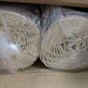 Art3d Natural Bamboo Wall Panel for Interior Wall Decor, Renewable Pole Wrap Wainscoting Paneling for Wall Ceiling Furniture Cabinet Office, 48 x 96 Inch, 2-Pack - Raw