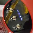 Espresso Machine with Steam Milk Frother Semi Automatic 20 Bar Compact Red with Toggle Switch for home Cafetera Espresso, Latte, Cappuccino, Americano, Macchiato