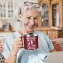 2 x Grandma Mothers Day Gift for Grandma from Grandson Granddaughter Grandkids - Best Great Grandmas Mug Gifts, Funny Birthday Presents for Grandmother, 14 OZ Stainless Steel Insulated Coffee Mug Cup