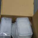 40 PCS Food Storage Containers with Lids Airtight (20 Lids &20 Containers) - Leakproof Meal-Prep Containers for Kitchen Storage Reusable Plastic Microwave/Dishwasher Safe with Labels & Pen