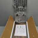 QEEIG Bathroom Shelves Over Toilet - Wall Mounted Floating Shelves Toilet Paper Storage Small Farmhouse Decor Shelf 16 inch Set of 3, Rustic Brown (019-BN3)