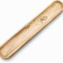 40 Inch Decorative Wooden Dough Bowl, Wooden Bowls, Large Long Hand Carved Rustic Bread Key Bowl, Wooden Tray, Dough Bowls for Decor, Decorative Bowl for Living Room Dining Room Kitchen Table