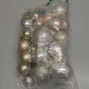 Christmas Ball Ornaments for Christmas Decorations - 41 Pieces Xmas Tree Champagne Gold Shatterproof Ball Ornaments with Hanging Loop for Holiday and Party Decoration