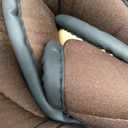 kingphenix Car Seat Cushion with 1.2inch Comfort Memory Foam, Seat Cushion for Car and Office Chair (Brown)