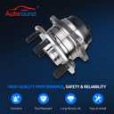 Autoround 512326 Pair Rear FWD Wheel Bearing and Hub Assembly Compatible with 2007-2020 Hyundai Santa Fe/2007-2012 Veracruz, 2011-2015 Kia Sorento 5 Lug