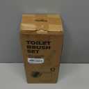 Toilet Brush, 3 Pack Toilet Brushes for Bathroom with Holder, Bathroom Accessories Toilet Bowl Brush with 3 Clean Brush, Toilet Scrub Brush, Toilet Brush Set for Deep Cleaning, White