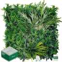 Grooy 20"X20" Grass Wall, 8PCS Boxwood Panels UV-Protected Faux Grass Backdrop Wall,Greenery Privacy Hedge Screen for Outdoor Garden Patio, Indoor Party Balcony Fence Decor