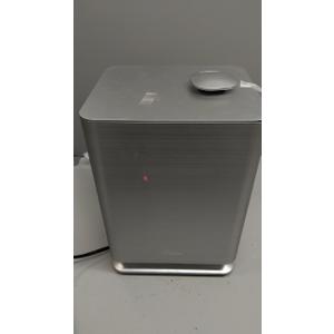 Crane Ultrasonic Warm & Cool Mist Air Humidifier for Bedroom, Top Fill, UV Light, 1.2 Gallon Tank, 500 Sq Ft Coverage, With Remote, Grey