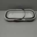 Superio Fold N' Go Mop Bucket with Wheels - Collapsible Cleaning Bucket, 10L, Portable Water Pail for Home, Car, and Outdoor Use