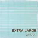 Genovega Turkish Beach Towel Soft Absorbent Oversized Quick Dry Extra Large Sand Free Sarong Coverups Lightweight Fast Drying Sandless Compact Packable Foldable Stuff Adult Bath Bathroom (Jumbo Light Green)