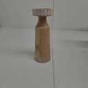 10 Inch Wood Candle HolderND 10 IN WOOD CANDLE HOLDER