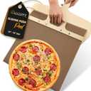 DASZERX Premium Sliding Pizza Peel, Magic Pizza Slider Paddle with Non-Stick Cloth, Easy Transfer Pizza Slider with Handle, 16 or 14 Inch Pizza Peel Slider for Oven, Elite Peel Pizza Making & Baking