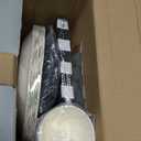 144 Piece Race Car Birthday Party Supplies, Serves 24 Guests Disposable Checkered Flag Plates, Cocktail Napkins, Cups, Cutlery, Bulk Pack Tableware for Party Decorations