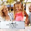 Bonsai Tree Dad Birthday Gifts from Daughter, Gifts for Dad, Best Dads Ever Gift for Fathers Day - Cool Grilling BBQ Present for Father from Son - Daddy Stainless Steel Metal Tool Heavy Duty Set 4