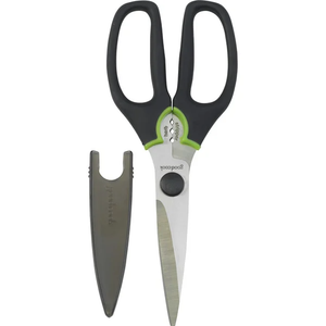 GoodCook® Touch Kitchen Shears with Herb Stripper - Black/Green