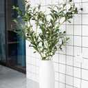 Heleze 39 Inch Artificial Olive Branches for Vases, Fake Plants Greenery Stems with 222 Leaves Faux Olive Tree Branches Home Decor Indoor 4PCS